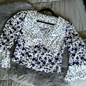 Free People corset style top